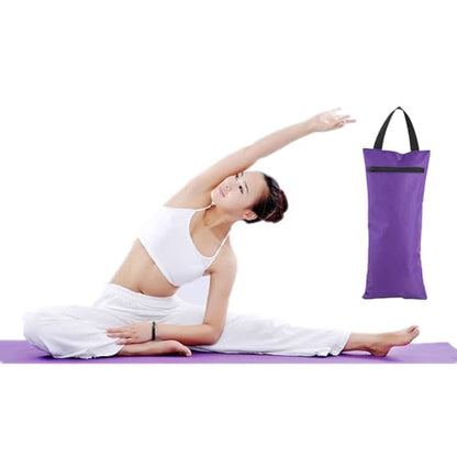 Weights Sandbags Dumbbell Sandbag Workout Fitness Set Heavy Duty Fitness Sand Bag Yoga for Yoga - color: Black