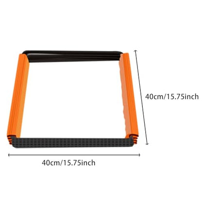 Portable Agility Ladder for Soccer and Fitness Training - size: 12 Grids