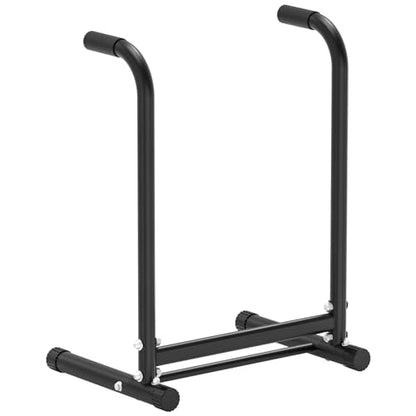 RELIFE REBUILD YOUR LIFE Dip Bar for Home Gym Training 400LBS Parallel Bars - color: Black-02