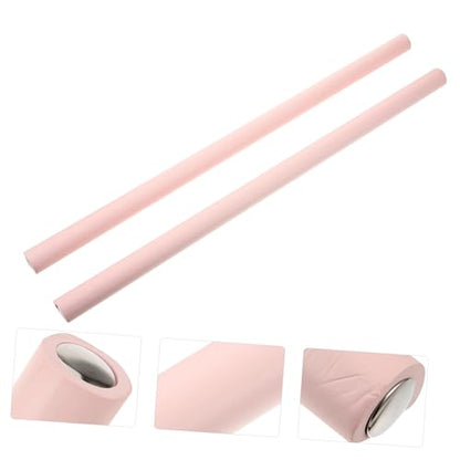 KOMBIUDA Yoga Sticks 2-Pack 23.62In Hunchback Correction Rods Lightweight Back Stretching Tools with Slip-Resistant Surface for Pilates Yoga and Daily Exercise