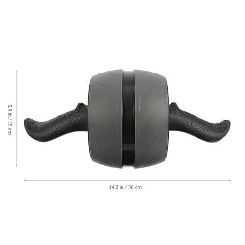 Ab Roller Wheel Fitness Roller with Automatic Rebound, Abs Abdominal Trainer for Home Workouts, Core Strength Exercise Equipment for Men and Women