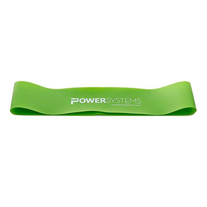 Power Systems Mini Versa Loop – 9" Commercial Grade Exercise Resistance Band for Working Out, Elastic Band for Physical Therapy, Strength, Fitness Training at Home or Gym - style: Light