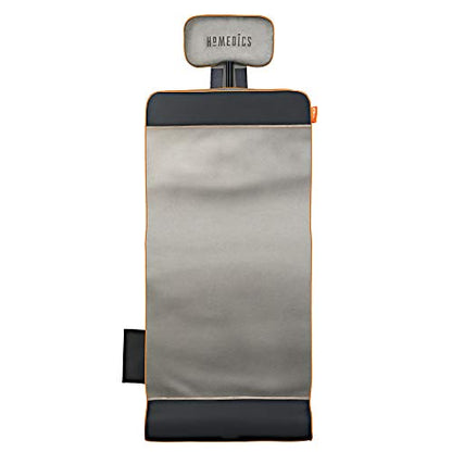 Homedics Yoga Fitness Back and Lumbar Stretching Mat with Air Compression and 3 Levels of Intensisty, Silver - style: Standard
