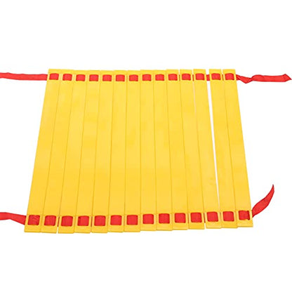 7M 14 Rung Agility Speed Training Ladder, Football Soccer Fitness Ladder, High - Density Braided Agility Ladder with Storage Bag for Athletes and Coaches