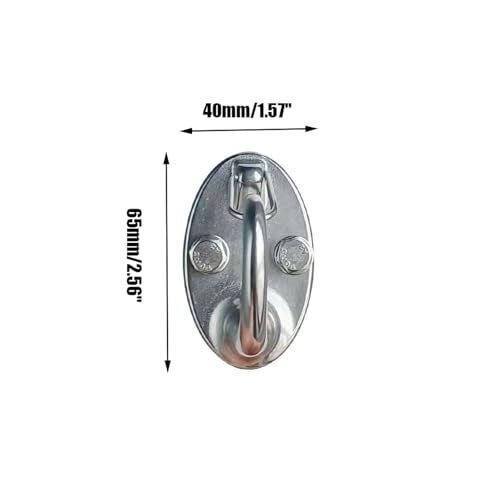 Heavy Duty Fitness Workout Resistance Band Wall Anchor and Wall Anchor Screw Fittings Suitable for Strength Training Physical Exercises in Home Gyms