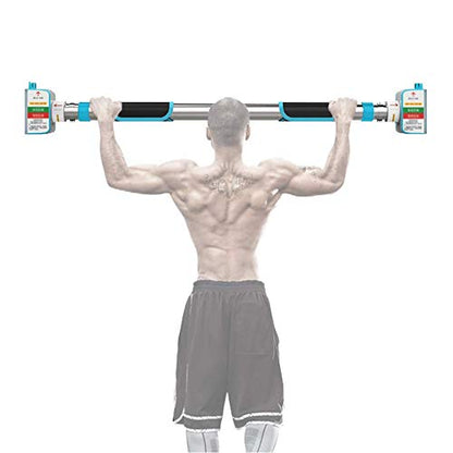 Doorway Pull Up/Chin Up Bar, No Screws Installation with Locking Mechanism Heavy Duty Home Fitness Door Exercise Workout Bar, Increase Non-Slip Max Weight Up to 200Kg - size: Small