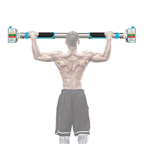 Doorway Pull Up/Chin Up Bar, No Screws Installation with Locking Mechanism Heavy Duty Home Fitness Door Exercise Workout Bar, Increase Non-Slip Max Weight Up to 200Kg - size: Medium