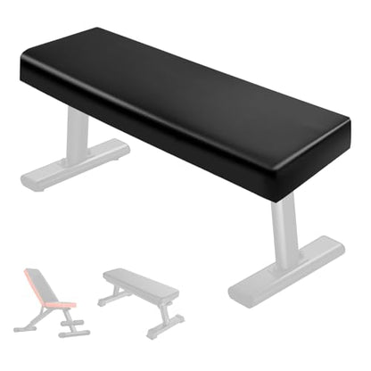 Weight Bench Cover, Workout Bench Cover, Gym Bench Cover, Protection for Adjustable Flat Weight Exercise Fitness Bench, Sit-up Board - Dustproof, Anti-Slip & Machine Washable.(Cover only)