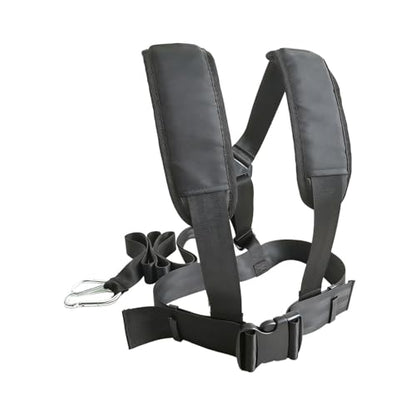 Exercise Sled Harness Strength Training Nylon Premium Portable Resistance Harness Band Tire Pulling Strap for Fitness Workout