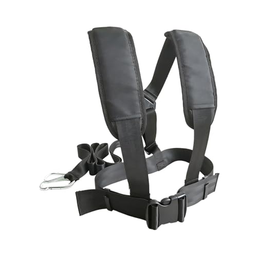 Exercise Sled Harness Strength Training Nylon Premium Portable Resistance Harness Band Tire Pulling Strap for Fitness Workout
