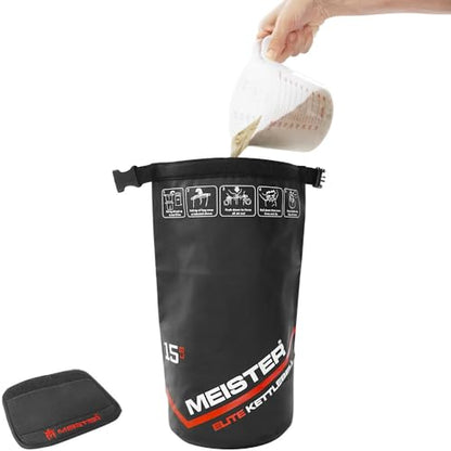 Meister Elite Portable Sand Kettlebell - Soft Sandbag Weight