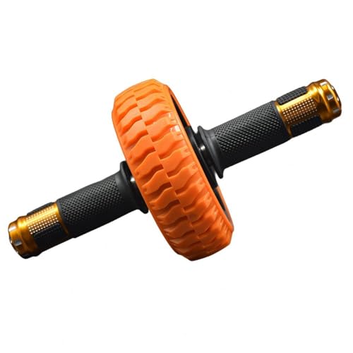 Single-wheel Stable Abdominal Great Easy To Assemble Ab Wheel Roller Working Out Power Exercise Wheel Muscle-strength - size: Yellow