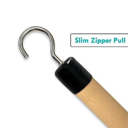 27'' Dressing Stick, Long Dressing Stick for Elderly, Disabled, Limited Mobility – Daily Living Dressing Aid Stick for Hip Replacement, Back - Dressing Aid for Pants, Shoes, Socks