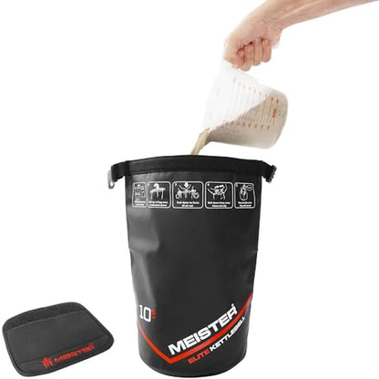 Meister Elite Portable Sand Kettlebell - Soft Sandbag Weight