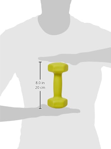 Amazon Basics Neoprene Dumbbell Hand Weights for Exercise and Muscle Toning - style: 5 Pound, Pair