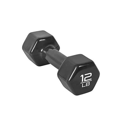 Cap Barbell Vinyl Coated Dumbbell | 1-15 LB Single or Pair