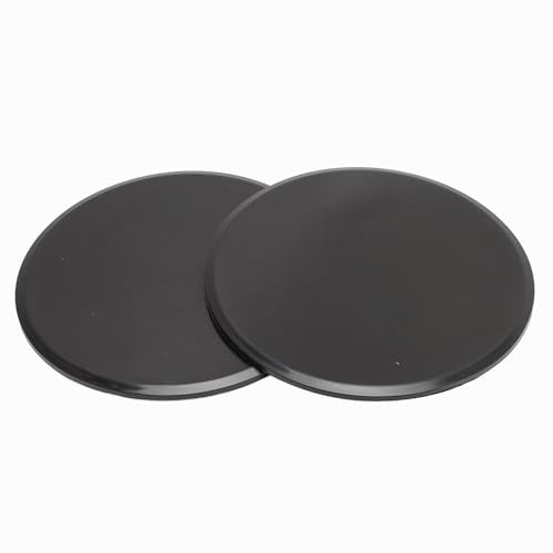 Generic 2pcs Core Sliders for Working Out Compact Dual Sided Fitness Discs for Home Exercise 7in - color: 1