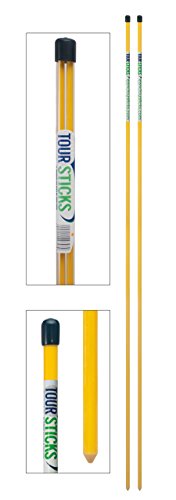 Golf Alignment Stick - color: Yellow