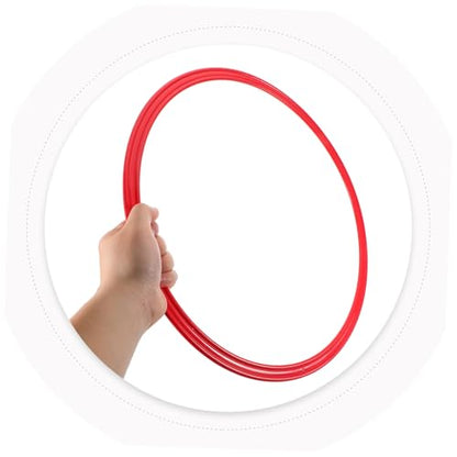 Yardwe 4pcs Enhanced Agility Training Soccer Speed Agility Rings Football Training Gear for Drills Coordination