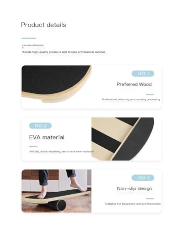 Non-slip Yoga Balance Board Home Fitness Balance Board Fitness Exercise Training Tool