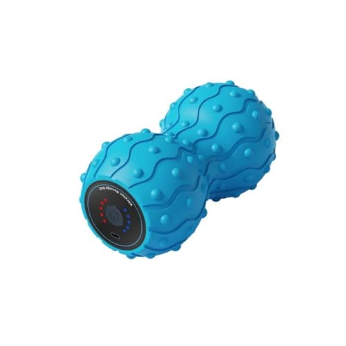 Rechargeable Vibrating Peanut Massage Ball – 5‑Gear Portable Foam Roller for Deep Tissue, Muscle Recovery, Yoga, Mobility & Full‑Body Relaxation,D - color: D
