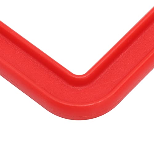5 Pcs Agility Training Rings, Speed Agility Rings for Basketball Football Soccer, Multifunctional Quadrilateral PP Training Equipment with Carrying Strap for Indoor