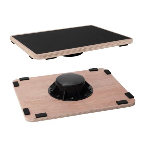 Balance Board Wobble Board for Adults Anti-Slip Balance Board for Physical Therapy Standing Desk Core Strength Wooden Balance Board Rocker Board - color: Advanced