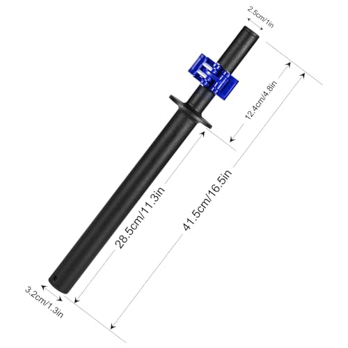 Forearm Strengthener & Forearm Exerciser, Wrist Exerciser Bar with a Barbell Clamps, Wrist Curl and Rotation Strength Trainer, Ideal for Grip Strength, Forearm Muscle Building