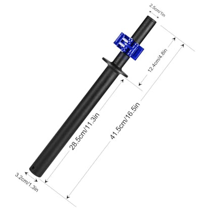 Forearm Strengthener & Forearm Exerciser, Wrist Exerciser Bar with a Barbell Clamps, Wrist Curl and Rotation Strength Trainer, Ideal for Grip Strength, Forearm Muscle Building