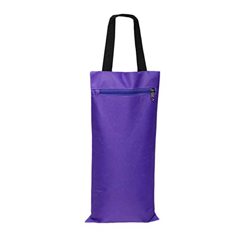 Foldable Filled Yoga Sandbag with Single Handle for Yoga Weights and Resistance