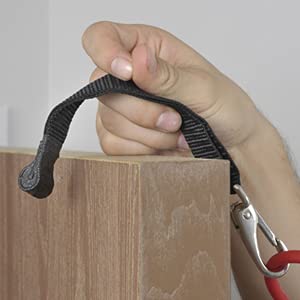 Exerband Triple Loop Exercise Starter Kit, 3 Unilateral Loop Tubes, 1 Web Anchor Strap with Metal Hook, and 1 Instruction Sheet - Portable Resistance Training Kit - Designed to Fit Any Standard Door