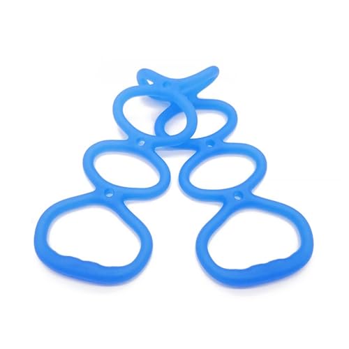 Resistance Bands for Working Out, Adjustable 7-Ring with Handles, Exercise Stretch Bands for Women&Men Fitness,Pilates,Yoga and Physical Therapy