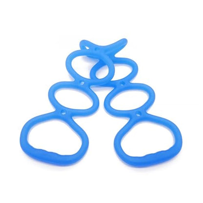 Resistance Bands for Working Out, Adjustable 7-Ring with Handles, Exercise Stretch Bands for Women&Men Fitness,Pilates,Yoga and Physical Therapy