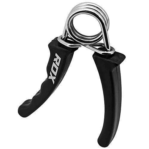 RDX Hand Gripper Finger Strengthener, Grip Strength Trainer, Exerciser for Wrist Forearm and Finger Strength for Athletes, Exercising for Home Gym Training Equipment - size: Single