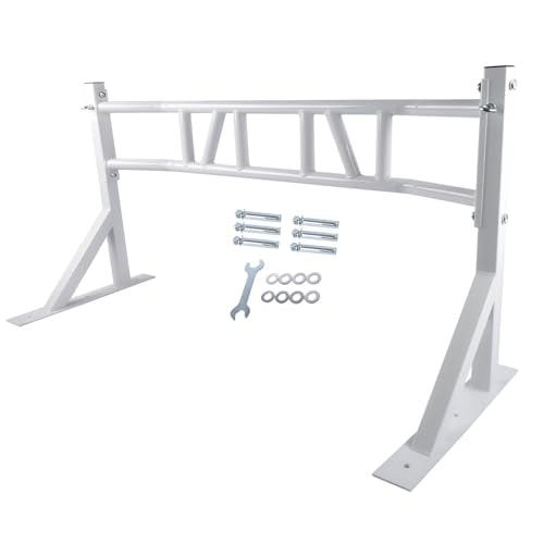 White Multi Grip Pull Up Bar Multifunctional Dip Station for Indoor Home Gym Workout Pull Up Bar 440 lbs Training Equipment Mixizap