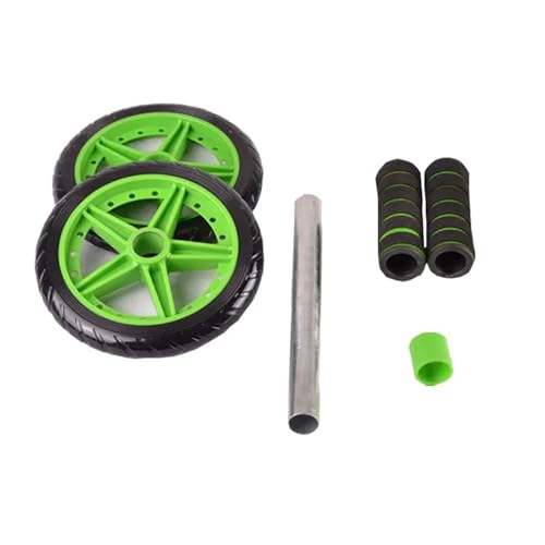 Abdominal Roller Wheels Ab Trainer with Knee Pad Core Workout Exercise Muscle Fitness Equipment Men Women for Home Office Gym Outdoors