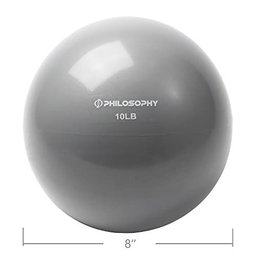 Philosophy Gym Toning Ball - Soft Weighted Mini Medicine Ball