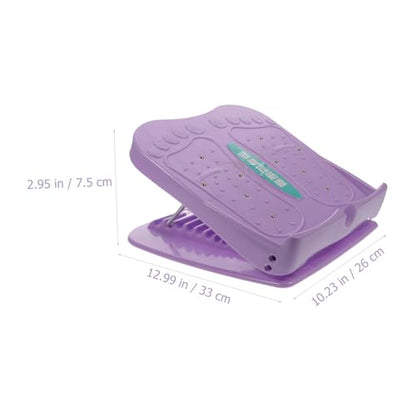 Toyvian Folding Stretch Board for Home Fitness Inclined Pedal for Body Stretching Sturdy Non-Slip Design for Calf and Leg Stretching Compact Exercise Equipment