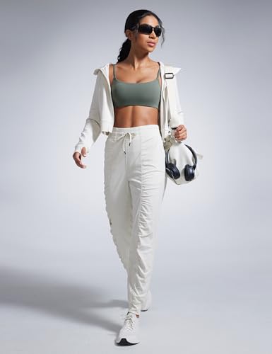 CRZ YOGA Butterbreeze Scoop Neck Sports Bras - color: Grey Sage, size: Large