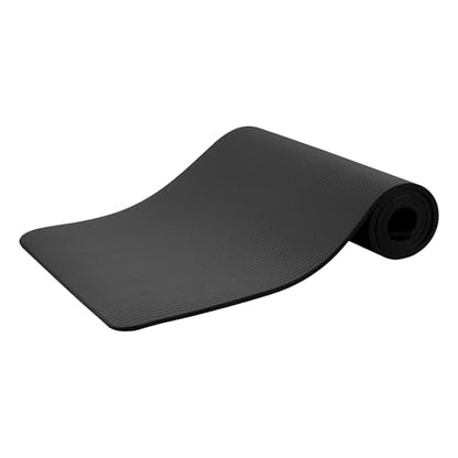 Quality Exercise Yoga Mat, 1/2-Inch Thick High-Density Foam for Full-body workout, Anti-Tear and non-slip Surface, Includes Carry Strap for Home & Studio Workouts,Multiple Options