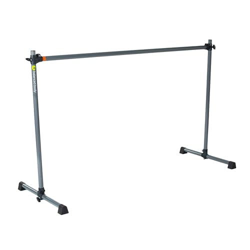 Balanced Body Portable Barre, Pilates Bar, Workout Equipment for Home Gym or Pilates Studio, 4 ft or 6ft, Dark Gray.