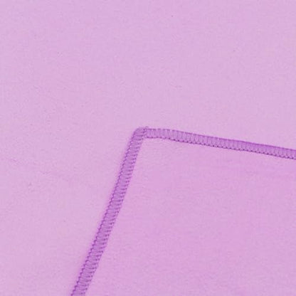 Eunzel Hot Yoga Towel Non Slip Yoga Mat Towel Non-Slip Sweat Absorbent Microfiber Towel for Hot Yoga, Pilates and Workout 72" x 26.5", Purple