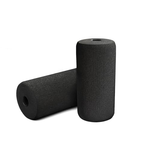 High Density Foam Roller, Replacement Foam Foot Pads for Home Gym Exercise Machines Equipments, Weight Bench Leg Extension Curl Attachment - color: Foam 7''