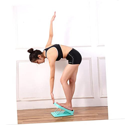 Yardwe Folding Rib Stretch Board Fitness Pedal for Rehabilitation Levels Portable Exercise Equipment Up to Weight Capacity for Home and Gym Use