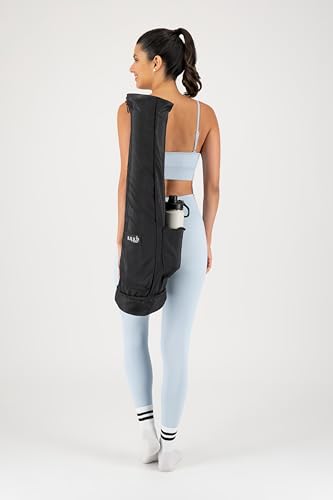 Yoga Mat Bag – Crossbody Gym Bag for Women & Men, Waterproof Travel Carrier Fits Thick Yoga Mat, Multi Pocket Storage with Strap Holder, Shoulder Carry for Fitness Pilates Exercise
