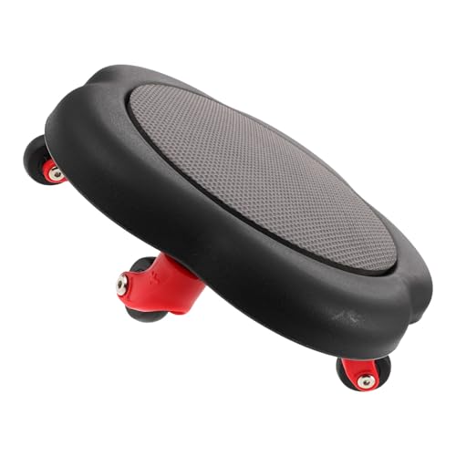 BESTonZON Ab Roller Wheel for Abs Core Workout Machine with Five Flower-shaped Sliding Discs, Dual-sided Gliding Abdominal Exercise Equipment for Home and Gym Strength Training