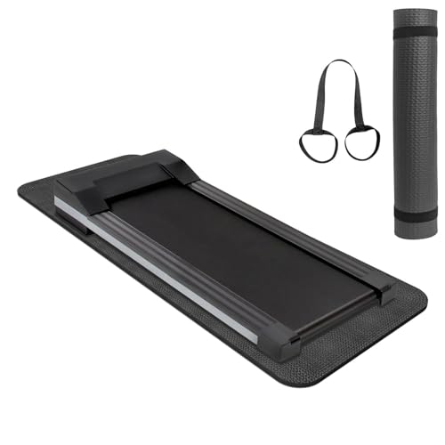 Treadmill Walking Pad Mat for Carpet Floors,Folding Treadmill Mat for Hardwood Floors,for Under Exercise Bike, Exercise Equipment Mat,Reduce Noise Shock Absorption - size: 60" X 29.5"