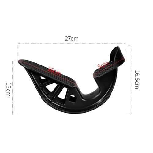 Colaxi 2Pcs Foot Rocker Calf Stretcher Non Slip Portable Fitness Pedal Foot Tilting Stretching Tool for Balance Exercise Flexibility - color: Black