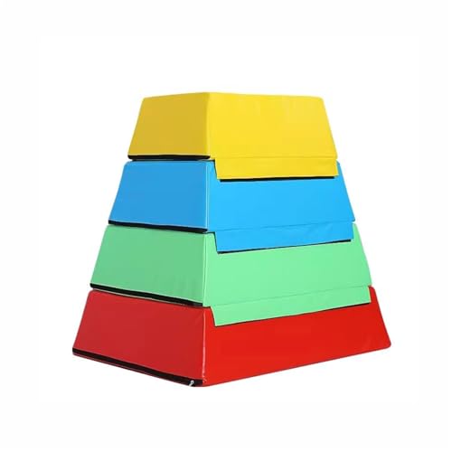 LICOME Jumping Box Foam Plyometric Box for Training - Stackable Soft Plyo Boxes for Home Gym,Kids Jumping Exercise Fitness Jumping Trainer - size: 80*45*65*20cm