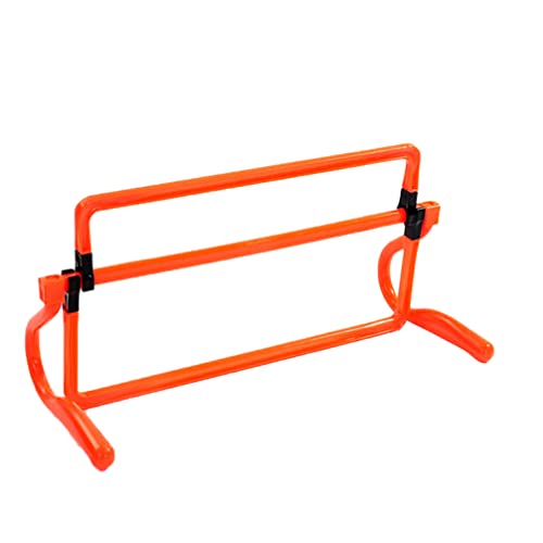 BESPORTBLE Removable Training Hurdles, Agility Ladder Speed Training Equipment, Soccer Training Agility Hurdles(Yellow) - color: Orange
